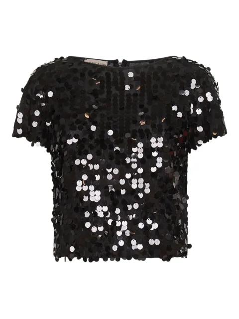 Blanca Vita sequin-embroidered top