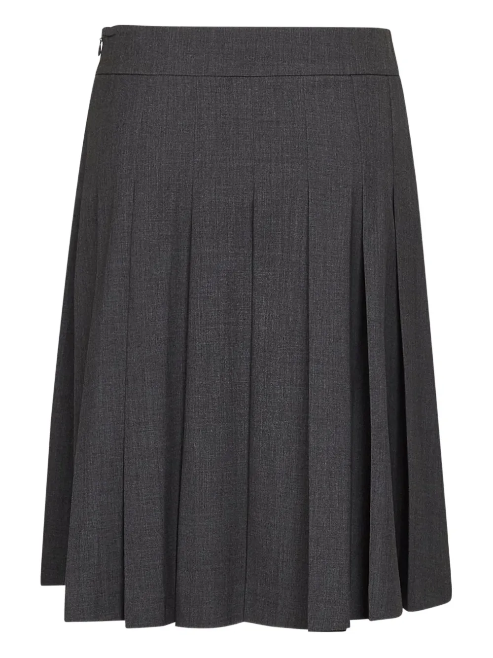 Blanca Vita Midi-plooirok Grijs