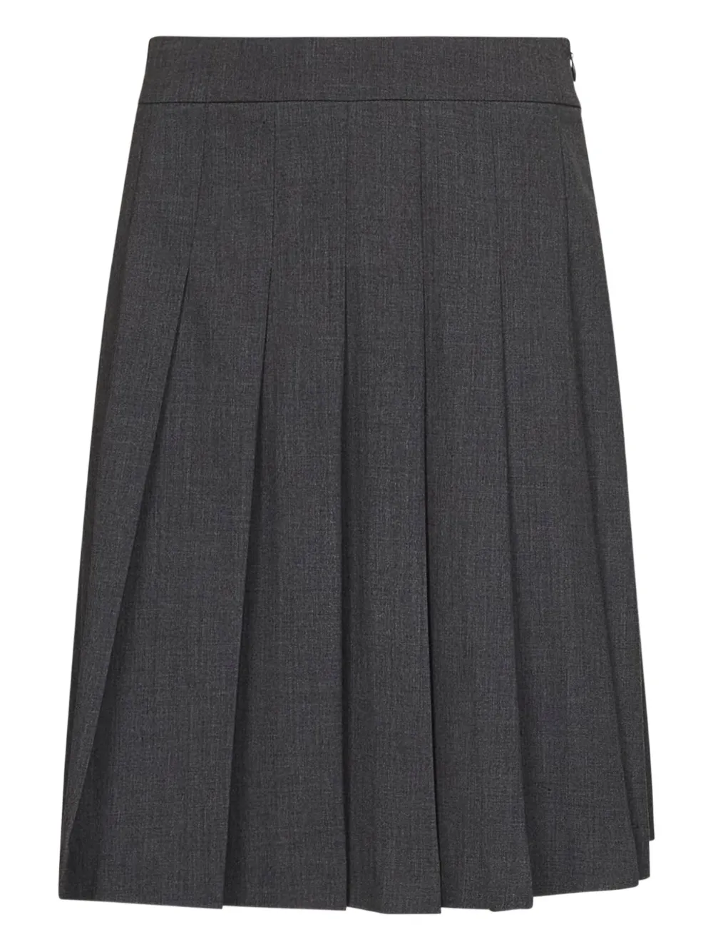Blanca Vita Midi-plooirok Grijs