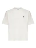 Stone Island compass-logo patch T-shirt - Neutrals