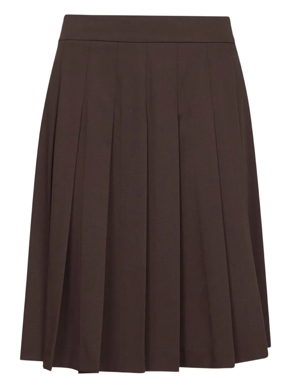 Blanca Vita Plooirok Bruin