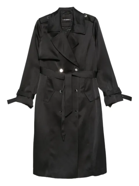 Karl Lagerfeld belted double-breasted coat