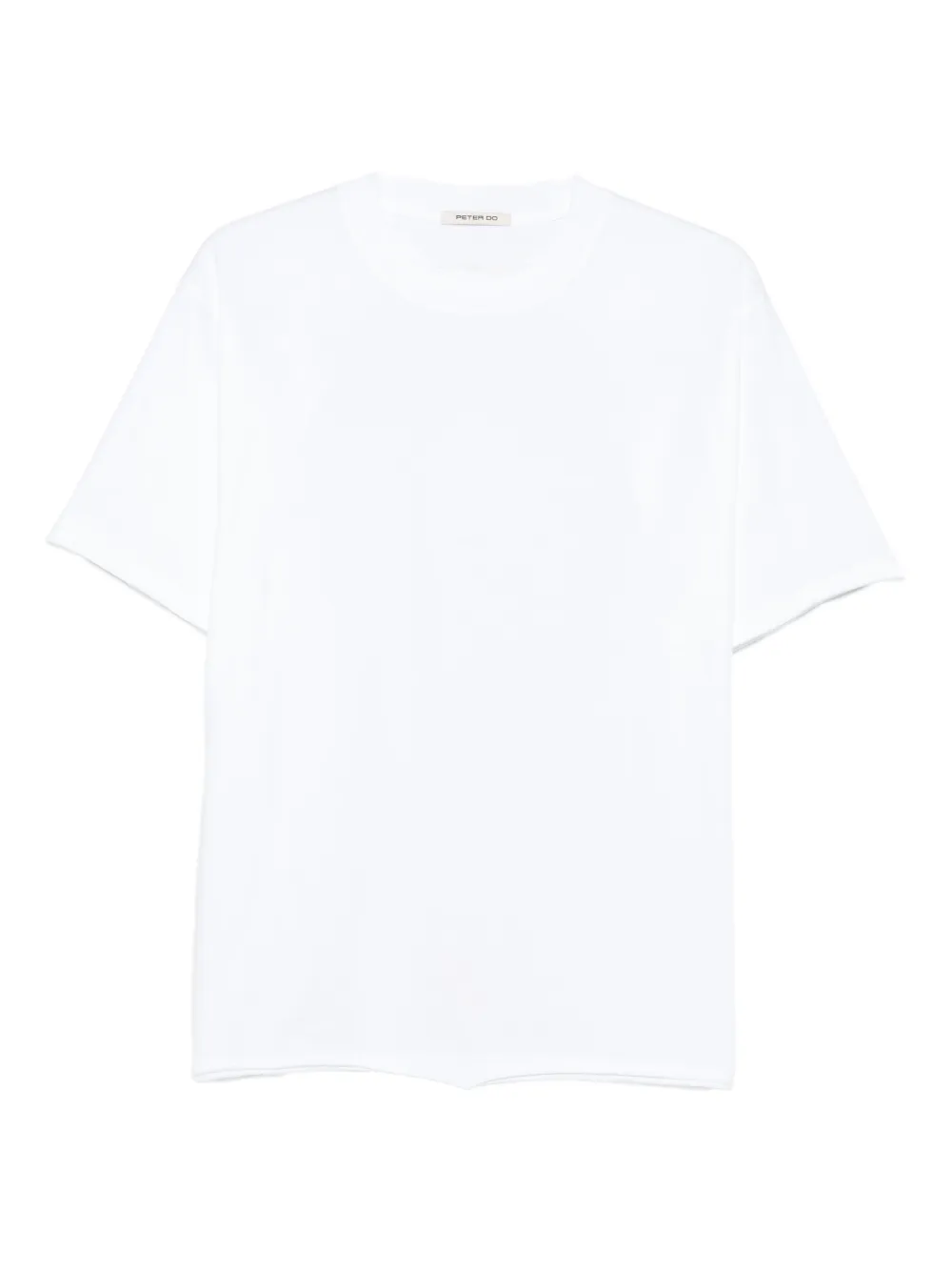 Peter Do Open-back Tie-fastening Top In White