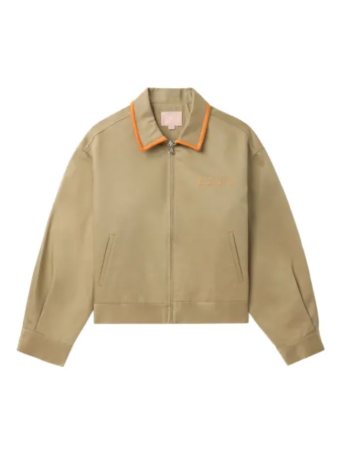 BAPY BY *A BATHING APE® embroidered-collar zip-up jacket