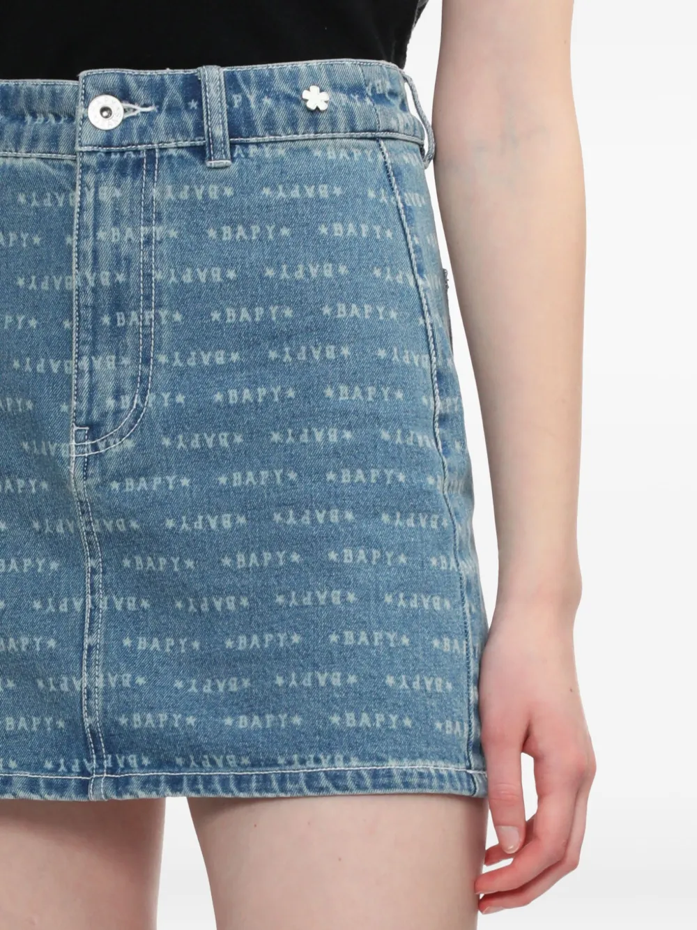 BAPY BY *A BATHING APE Denim mini-rok Blauw