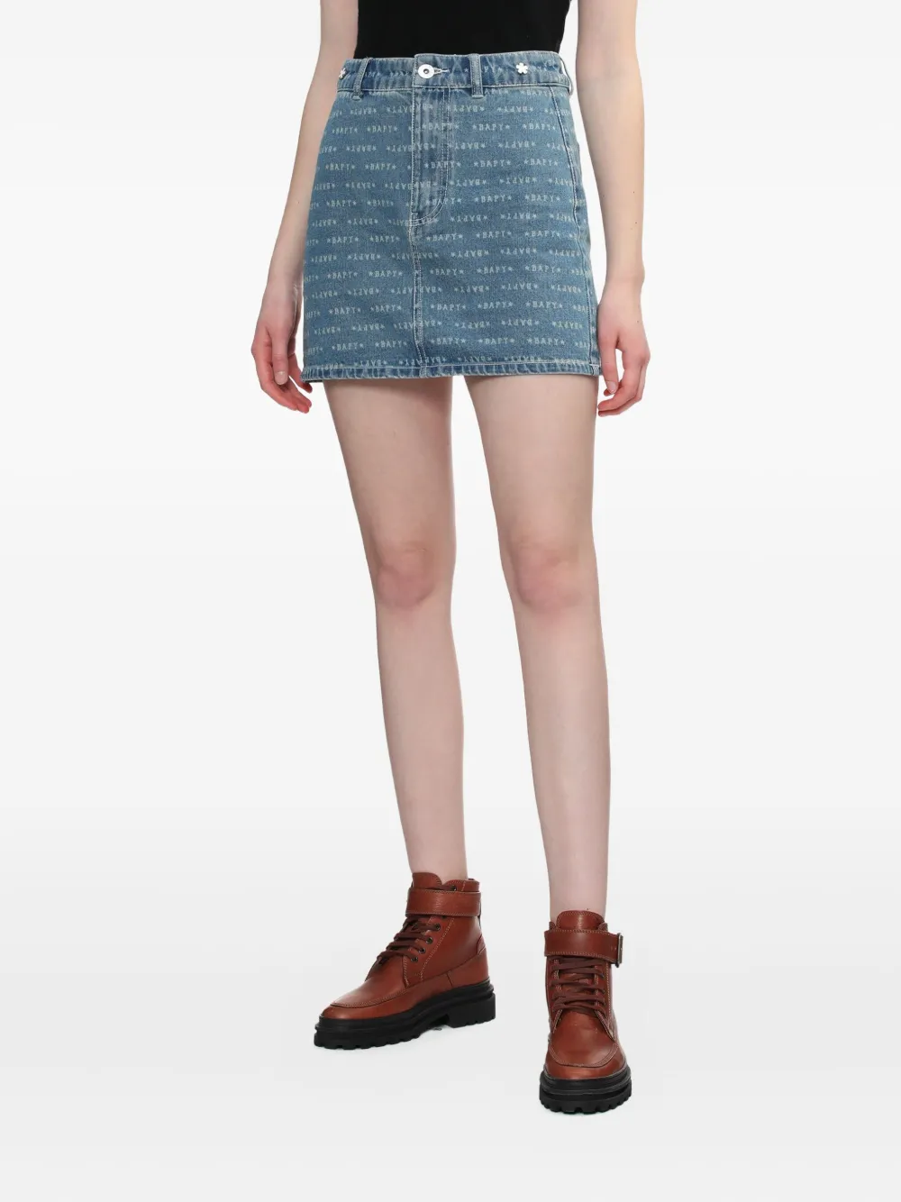 BAPY BY *A BATHING APE Denim mini-rok Blauw