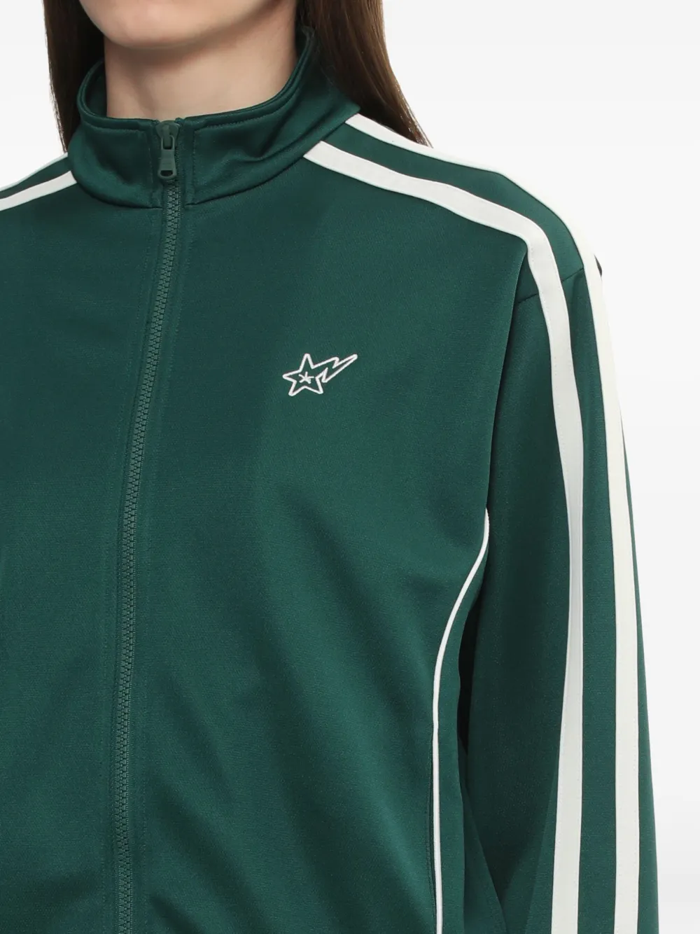 BAPY BY *A BATHING APE Jack verfraaid met sterren en streepdetail Groen