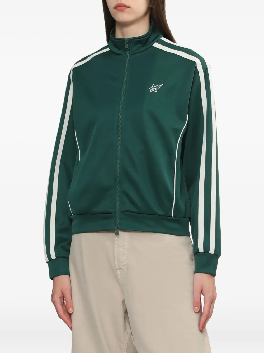 BAPY BY *A BATHING APE Jack verfraaid met sterren en streepdetail Groen