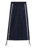 BAPY BY *A BATHING APE® side-stripe drawstring-hem skirt - Blue