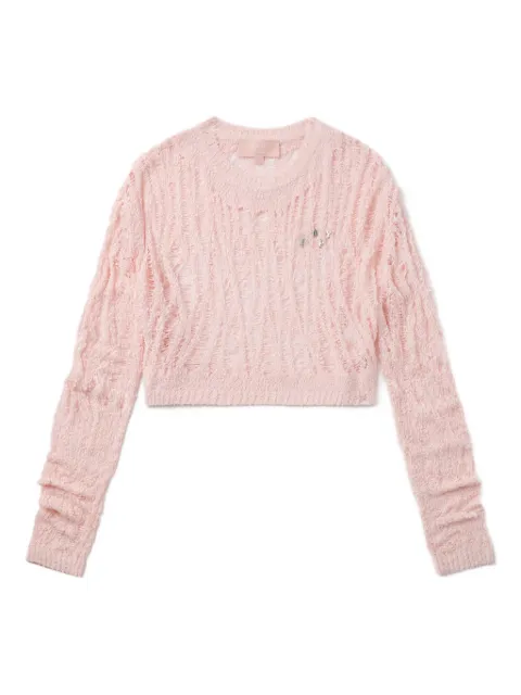 BAPY BY *A BATHING APE® open-knit sweater 
