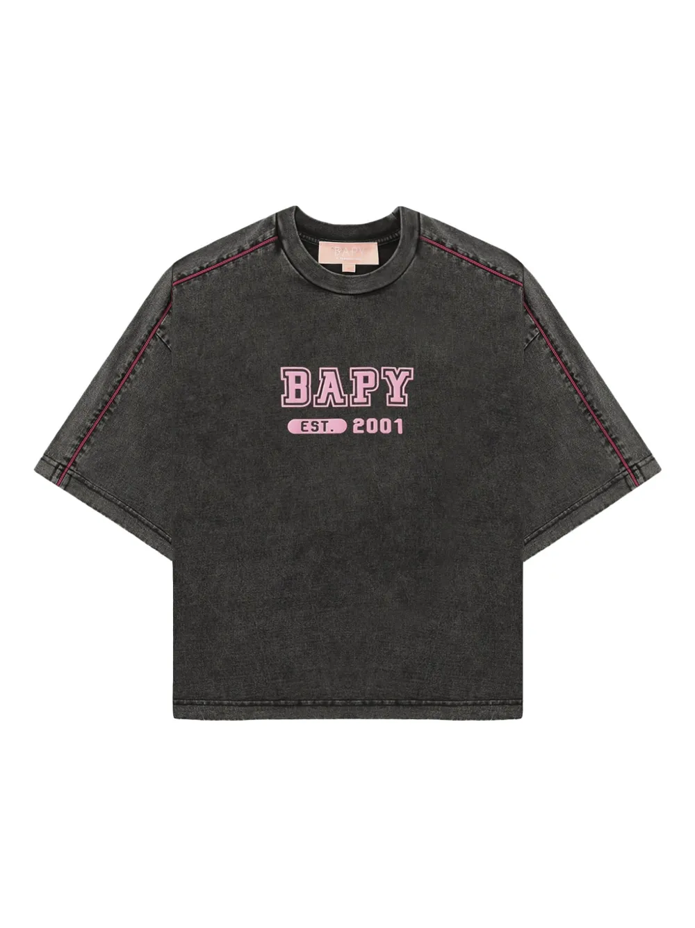 BAPY BY *A BATHING APE® logo-print t-shirt | Black | Image 1