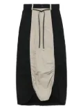 BAPY BY *A BATHING APE® drawstring panelled skirt - Black