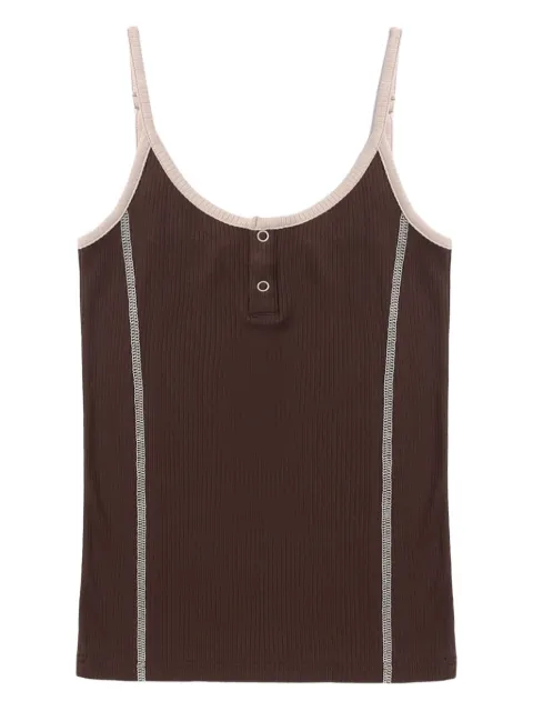 BAPY BY *A BATHING APE® ribbed press stud-fastening top