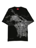 HUGO graphic-printed T-shirt - Black