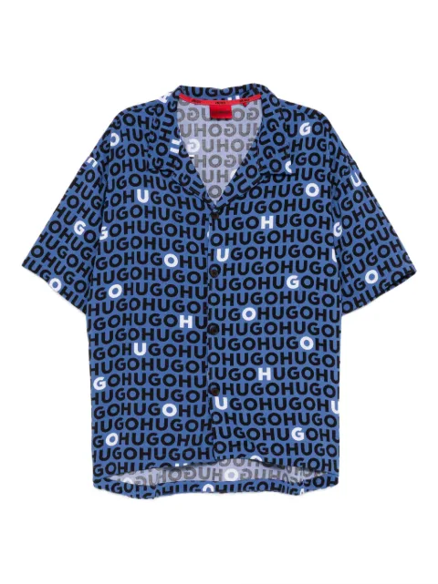 HUGO logo-printed shirt