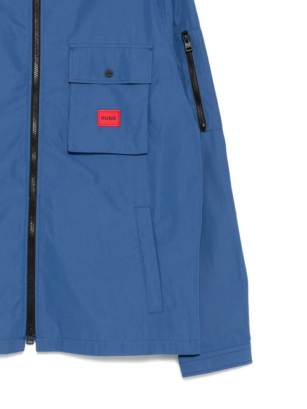 Hugo Boss Hugo Emmond Overshirt Medium Blue In Blue