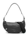 GIANNI CHIARINI Aisha crescent leather shoulder bag - Black