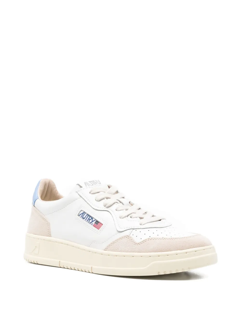 Autry Medalist leather trainers White