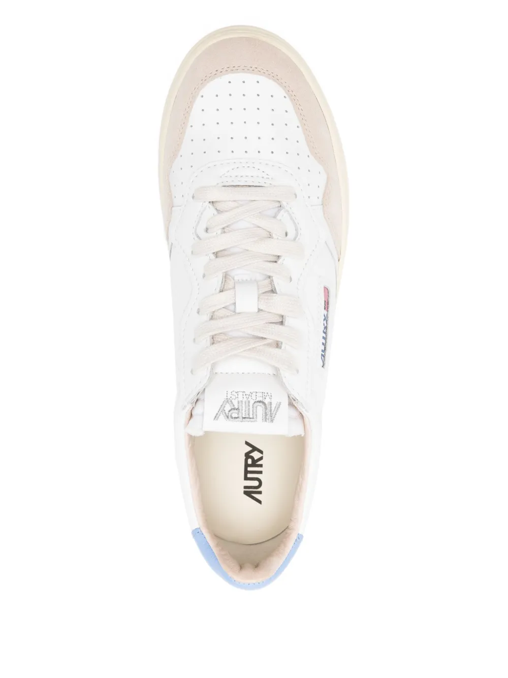 Autry Medalist leather trainers White