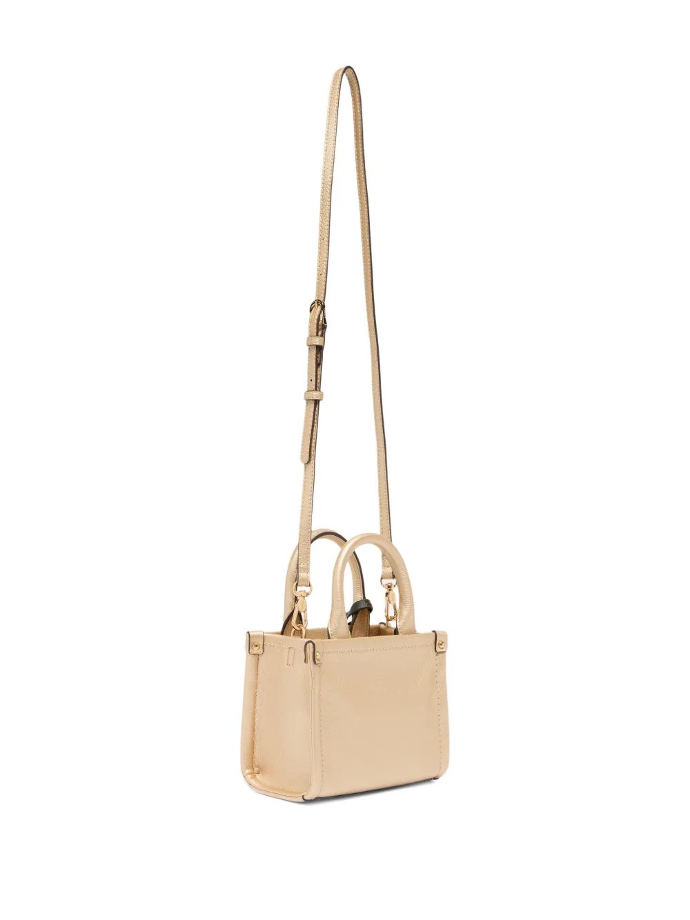 Liu •jo Mini Bag With Charm In Gold