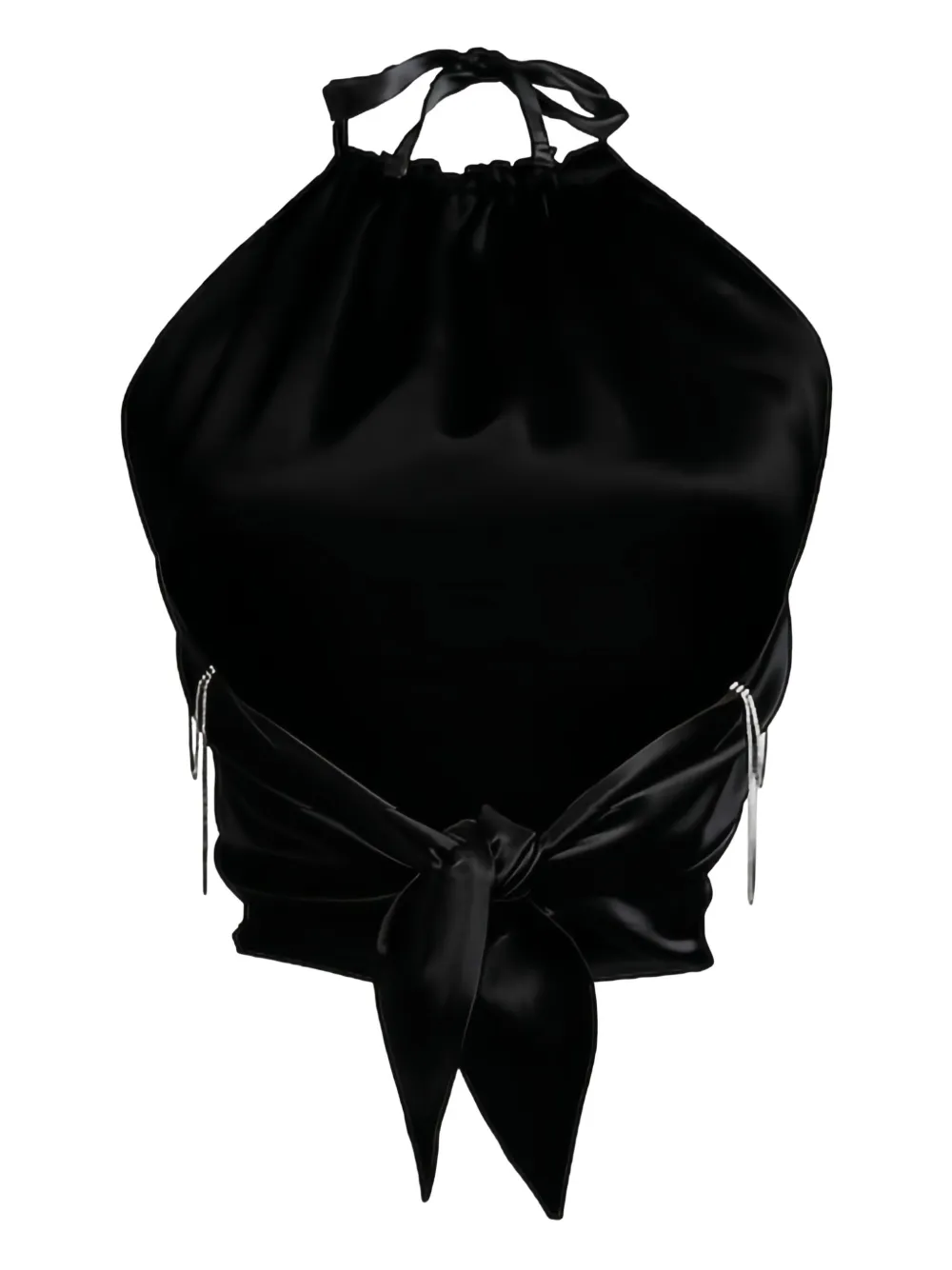 Hamoulet Layla chain-embellished halter top | Blouses | Image 2
