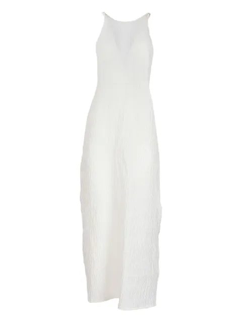 Hamoulet Chela back-detail midi dress