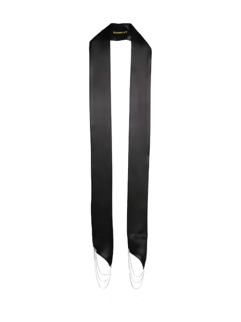 Hamoulet chain-embellished scarf