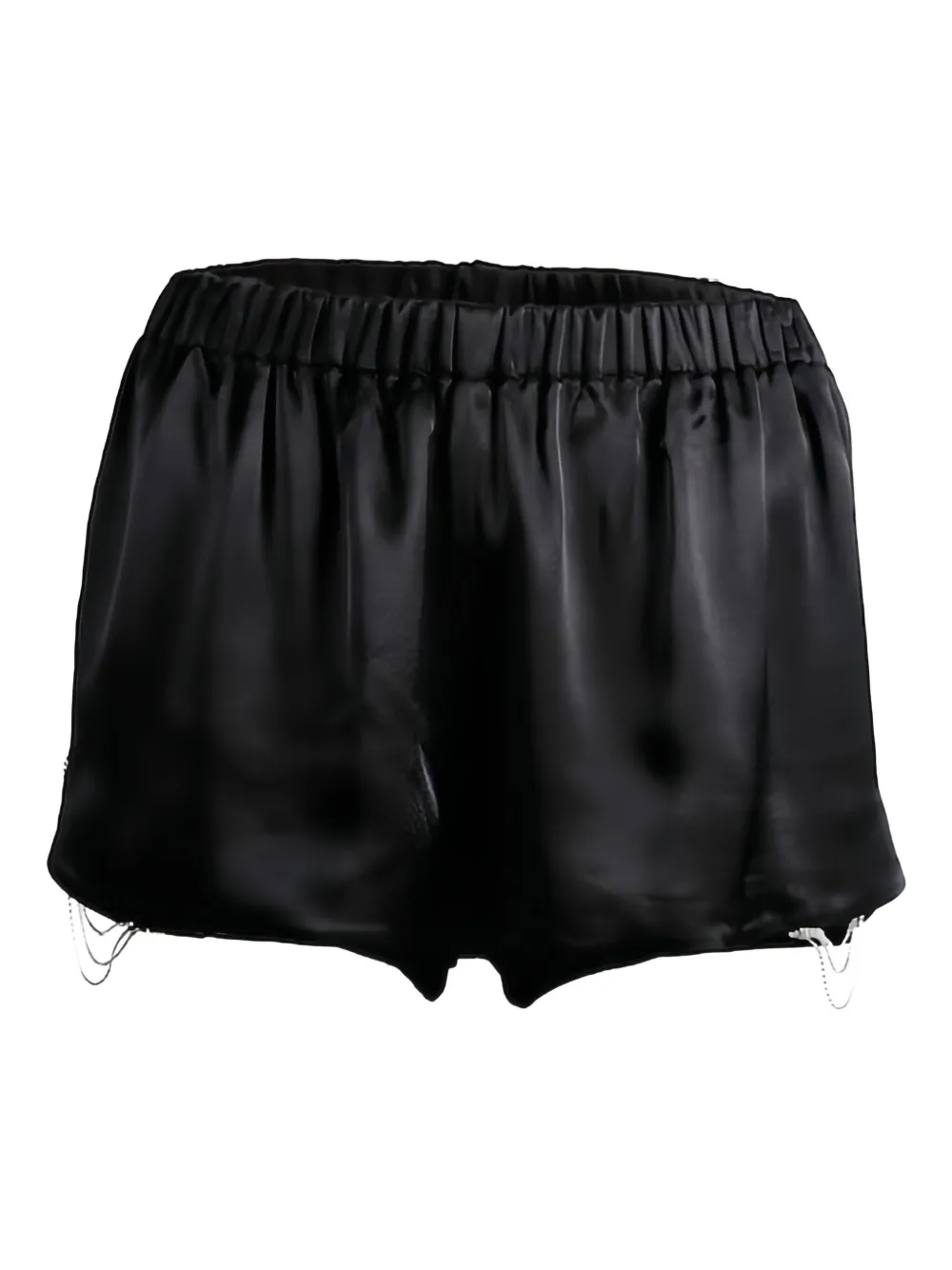 Hamoulet Hana chain-embellished shorts | Black | Image 1