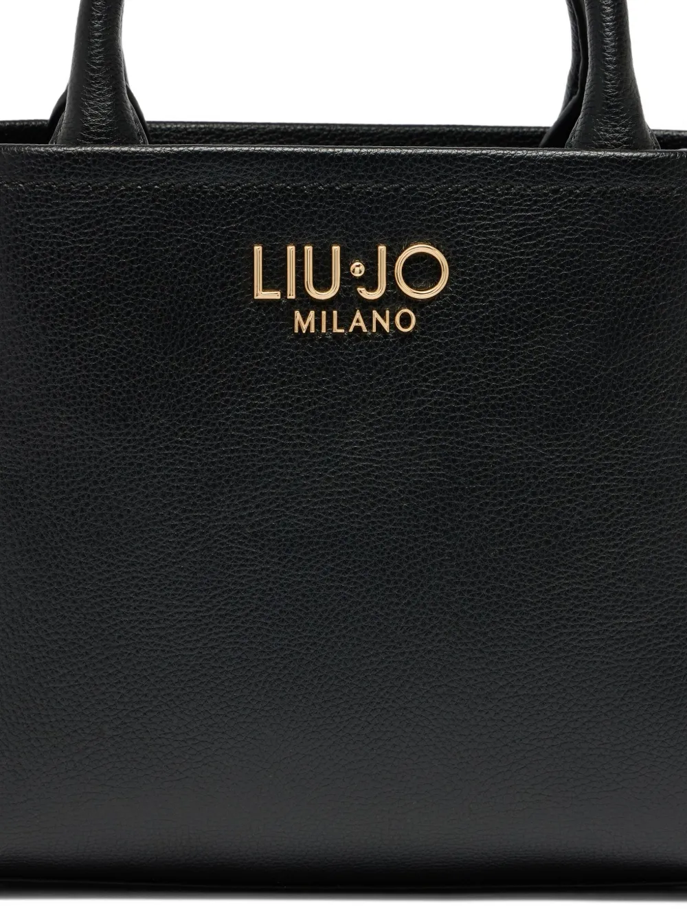 Liu •jo Small Bag With Charm In Black