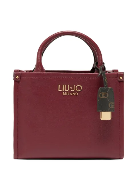 LIU JO small logo-plaque tote bag