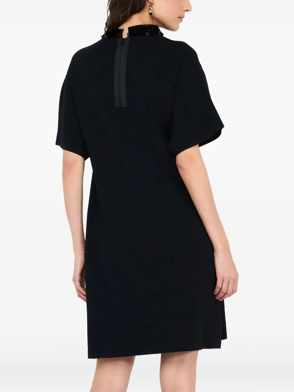 LIU JO Dress with sequins Zwart