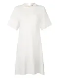 LIU JO sequin-embellished crew-neck mini day dress - White