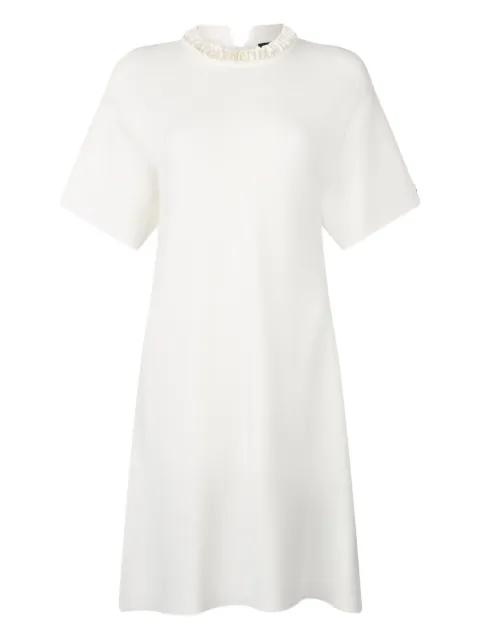 LIU JO sequin-embellished crew-neck mini day dress