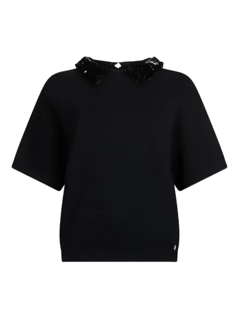 LIU JO t-shirt à ornements de sequins
