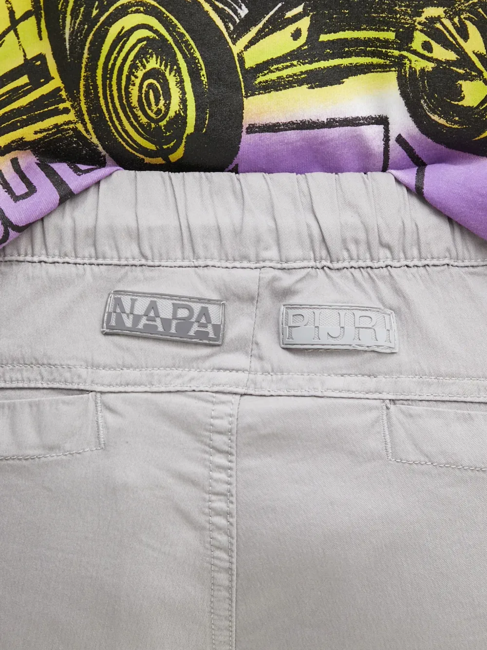 Napapijri Straight broek Grijs