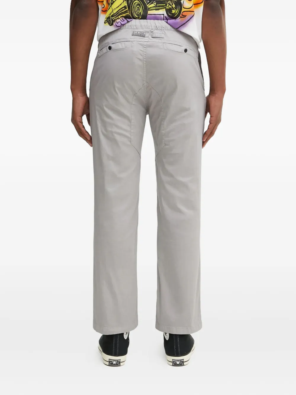 Napapijri Straight broek Grijs