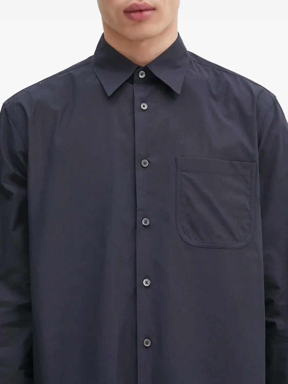 Paul Smith pocket long-sleeve shirt Blauw