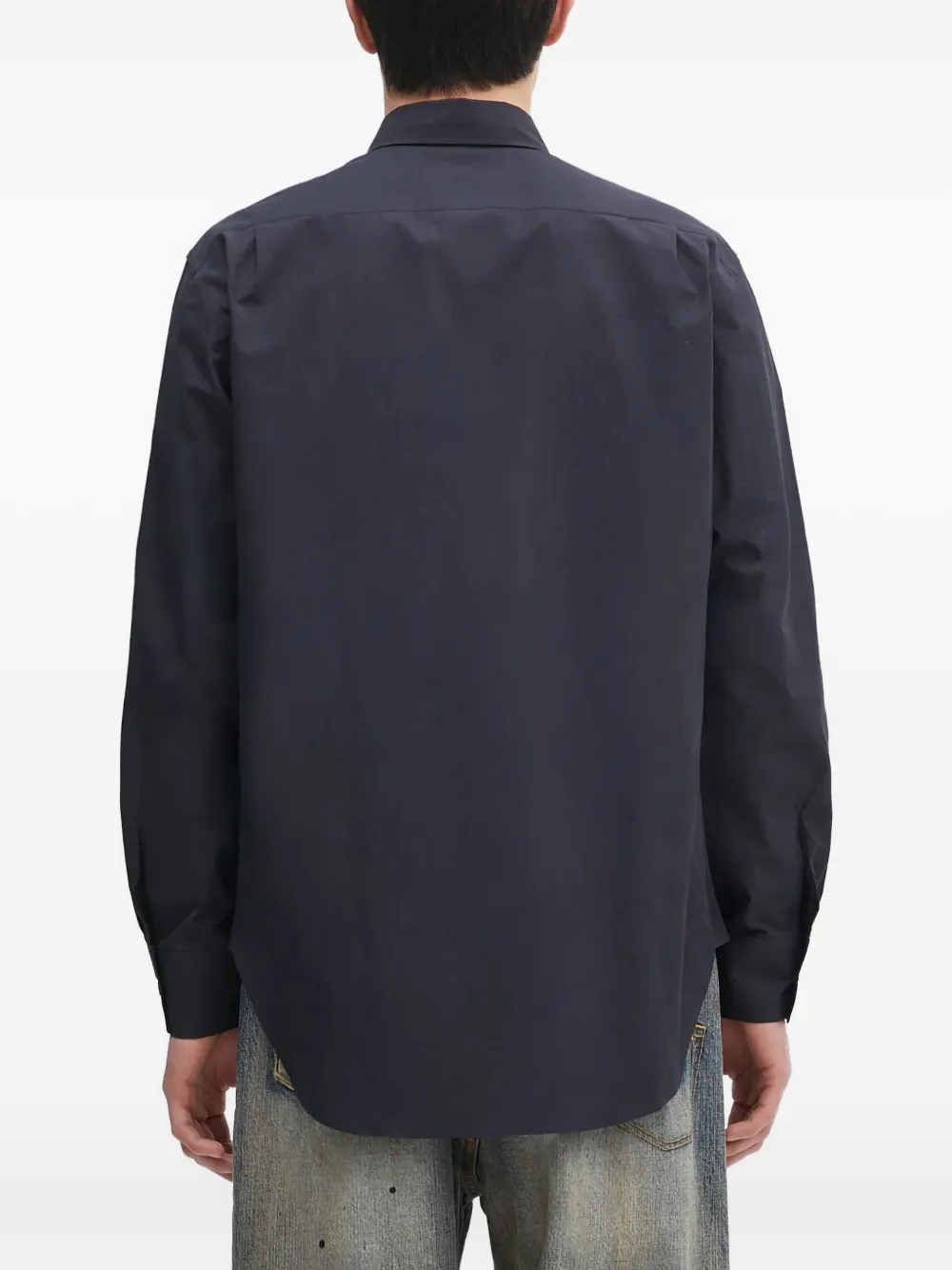 Paul Smith pocket long-sleeve shirt Blauw