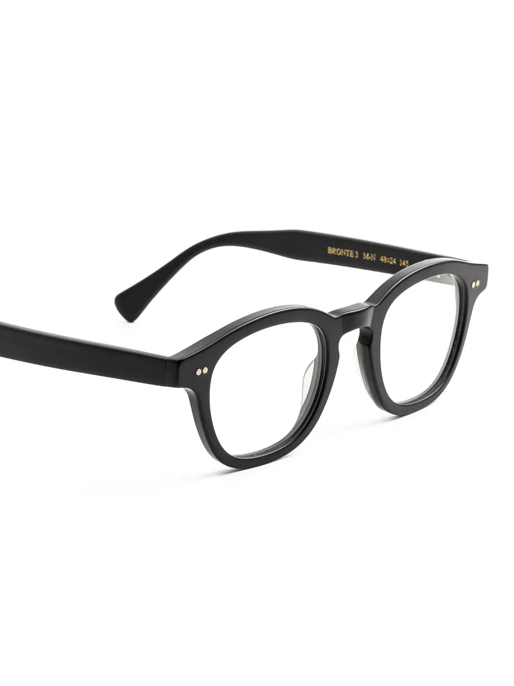 Epos Bronte round-frame glasses Zwart