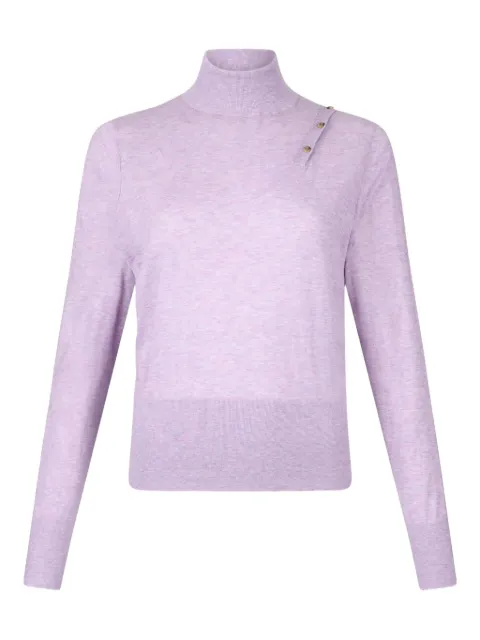 LIU JO high-neck cut-out sweater