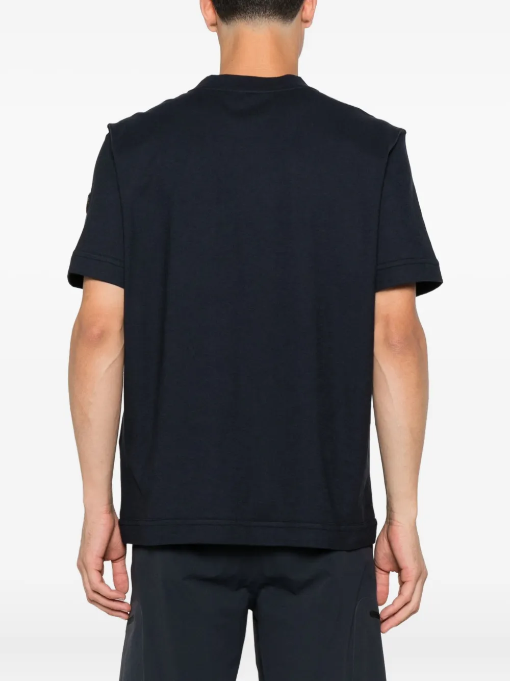 Moncler T-shirt met opgestikte zak Blauw