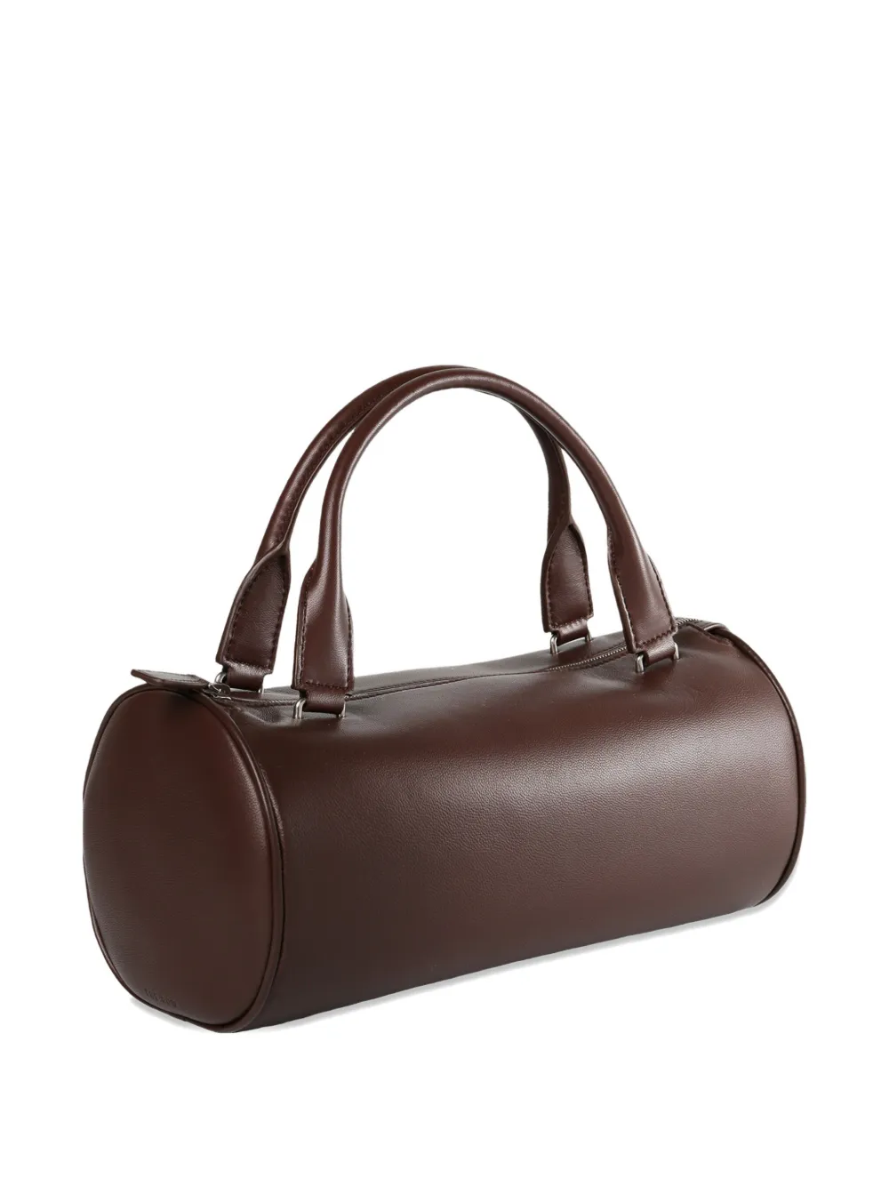 The Row Edith cylindrical leather tote bag Bruin