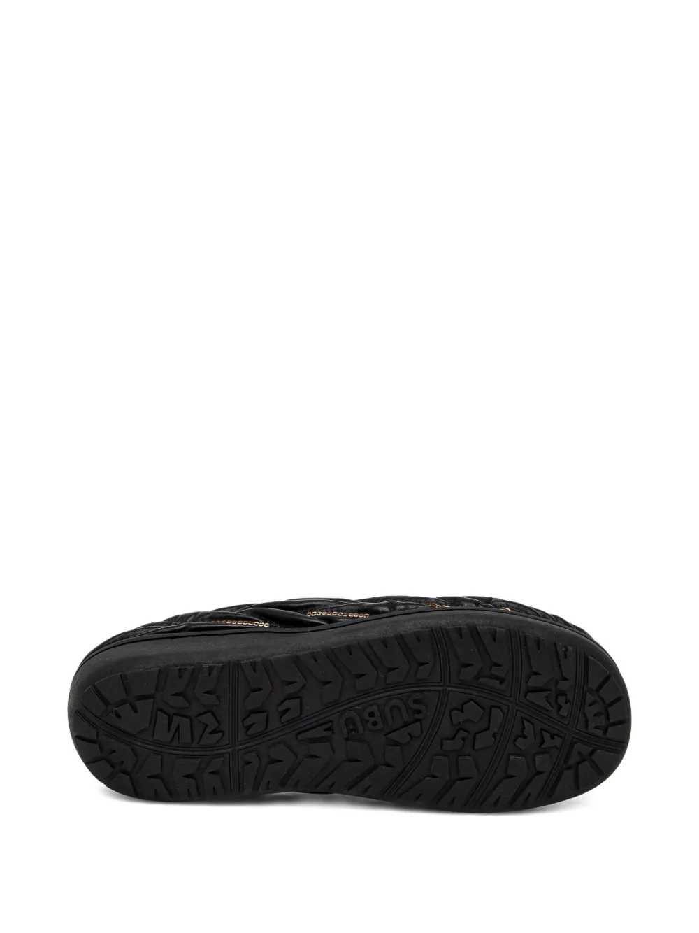 SUBU Banquet sequin mules Black