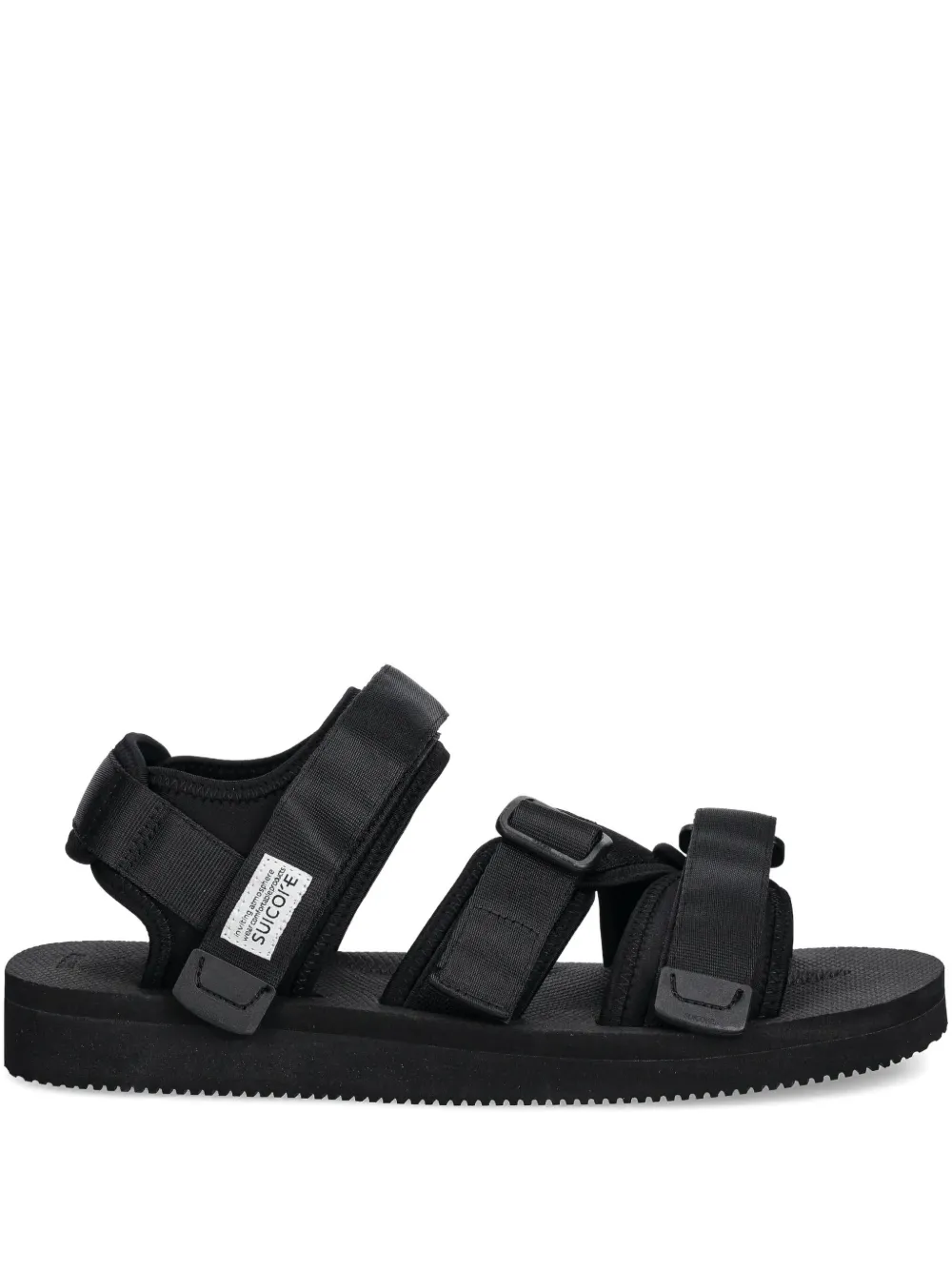 Suicoke Kisee-Cab flat sandals Black