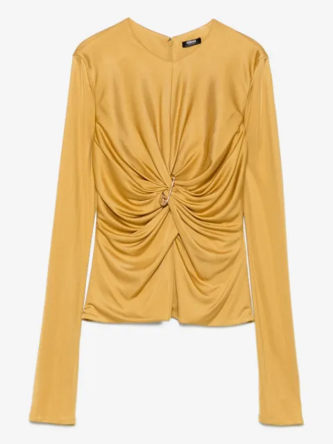 Versace blusa fruncida
