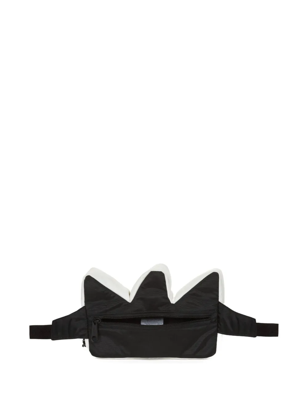 Eastpak x Basquiat Crown kleine heuptas Wit