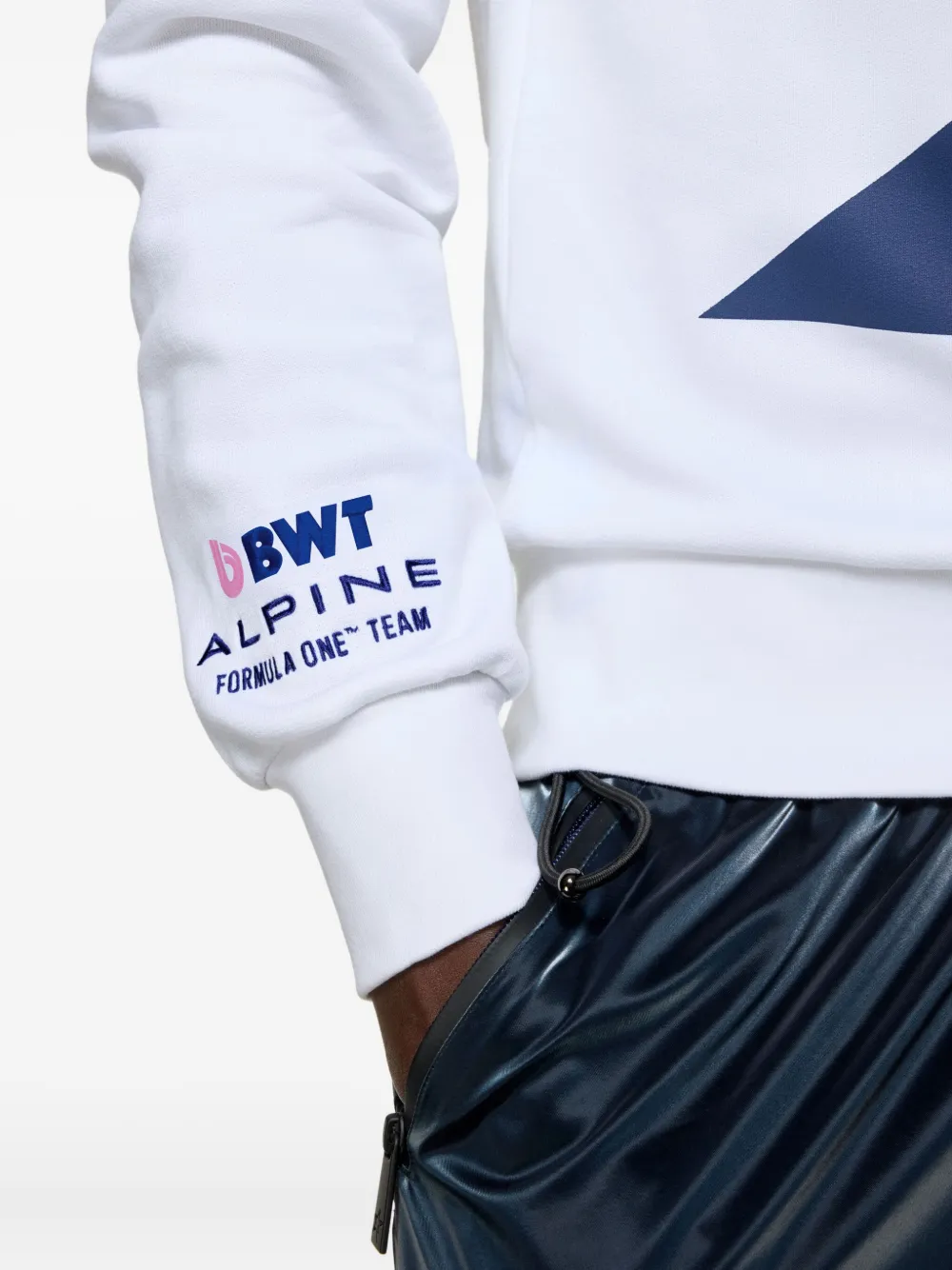 Perfect Moment Unisex Alpine Racer Sweatshirt L In White