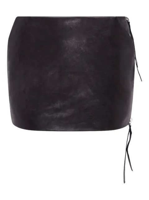 16Arlington Adu zip-detail mini skirt