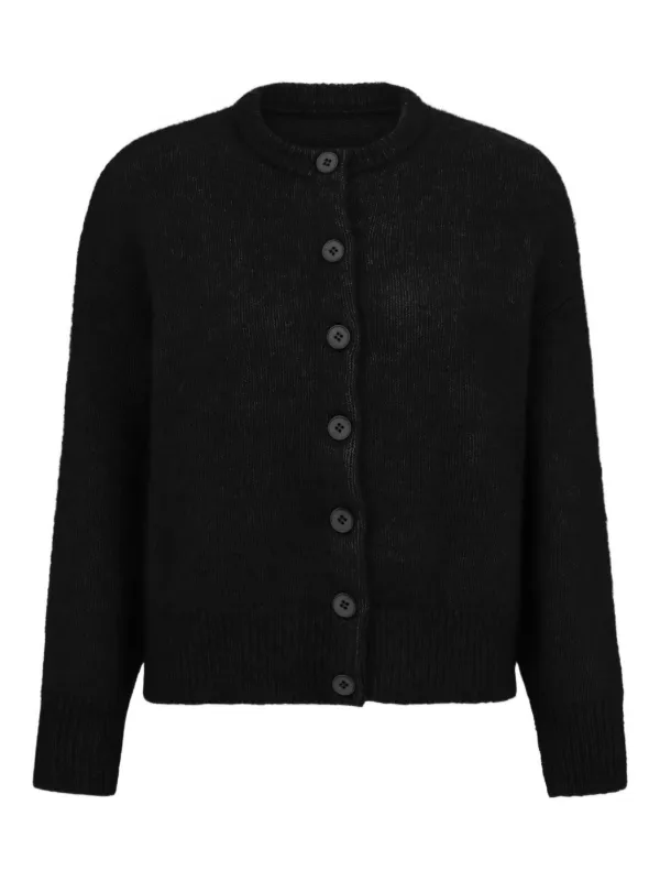 16Arlington Sephia Buttoned Cardigan in Black
