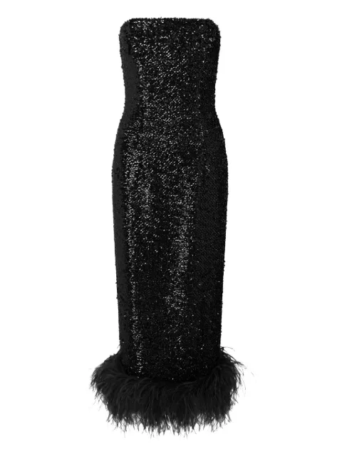 16Arlington Minelli sequinned midi dress